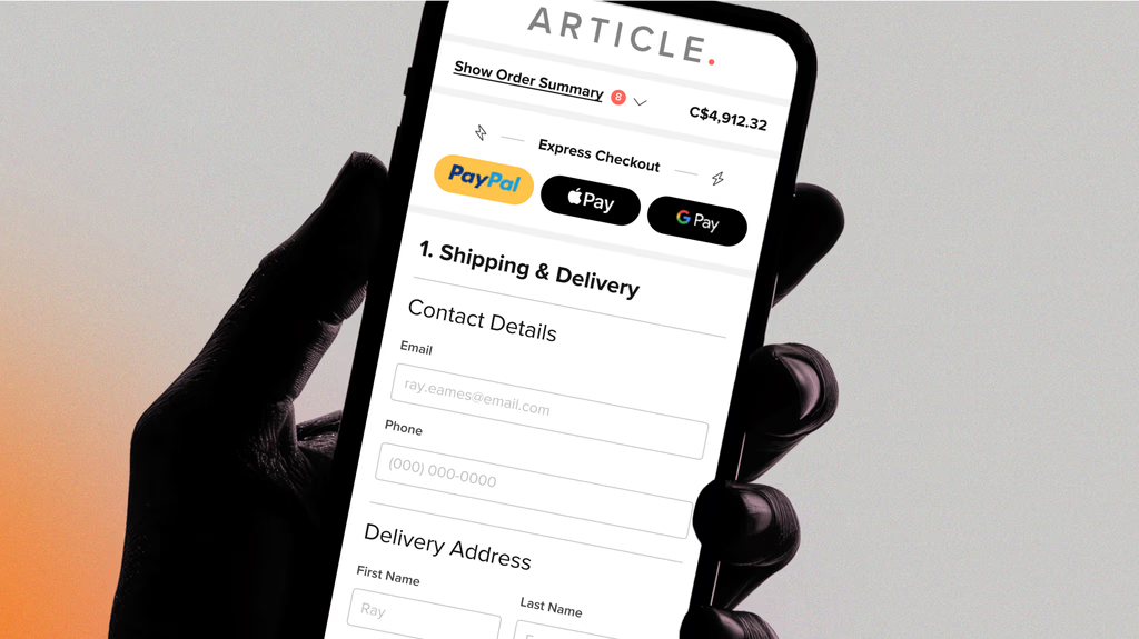 An image of the Article Checkout